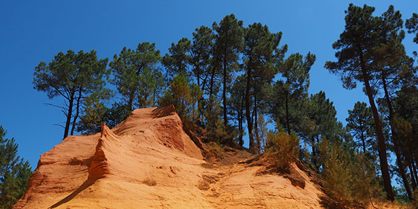 camping roussillon près des ocres