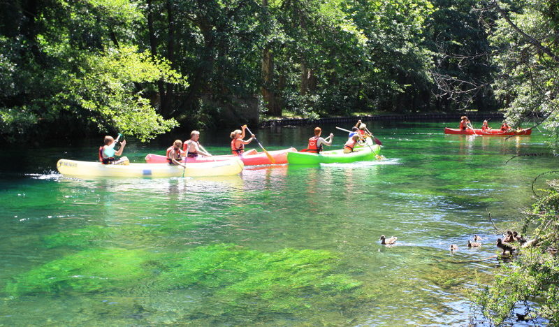 activite canoe provence