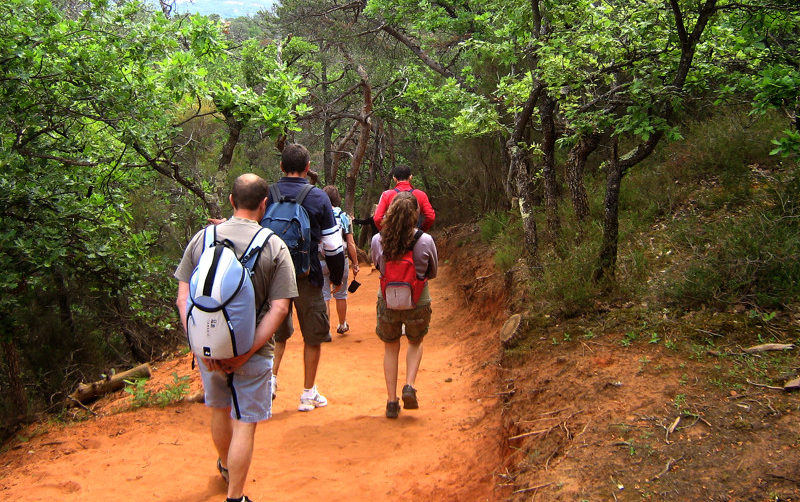 promenade dans les ocres roussillon